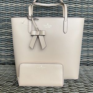 kate spade | Bags | Kate Spade Brynn Tote Kate Spade Brynn Large  Continental Wallet | Poshmark